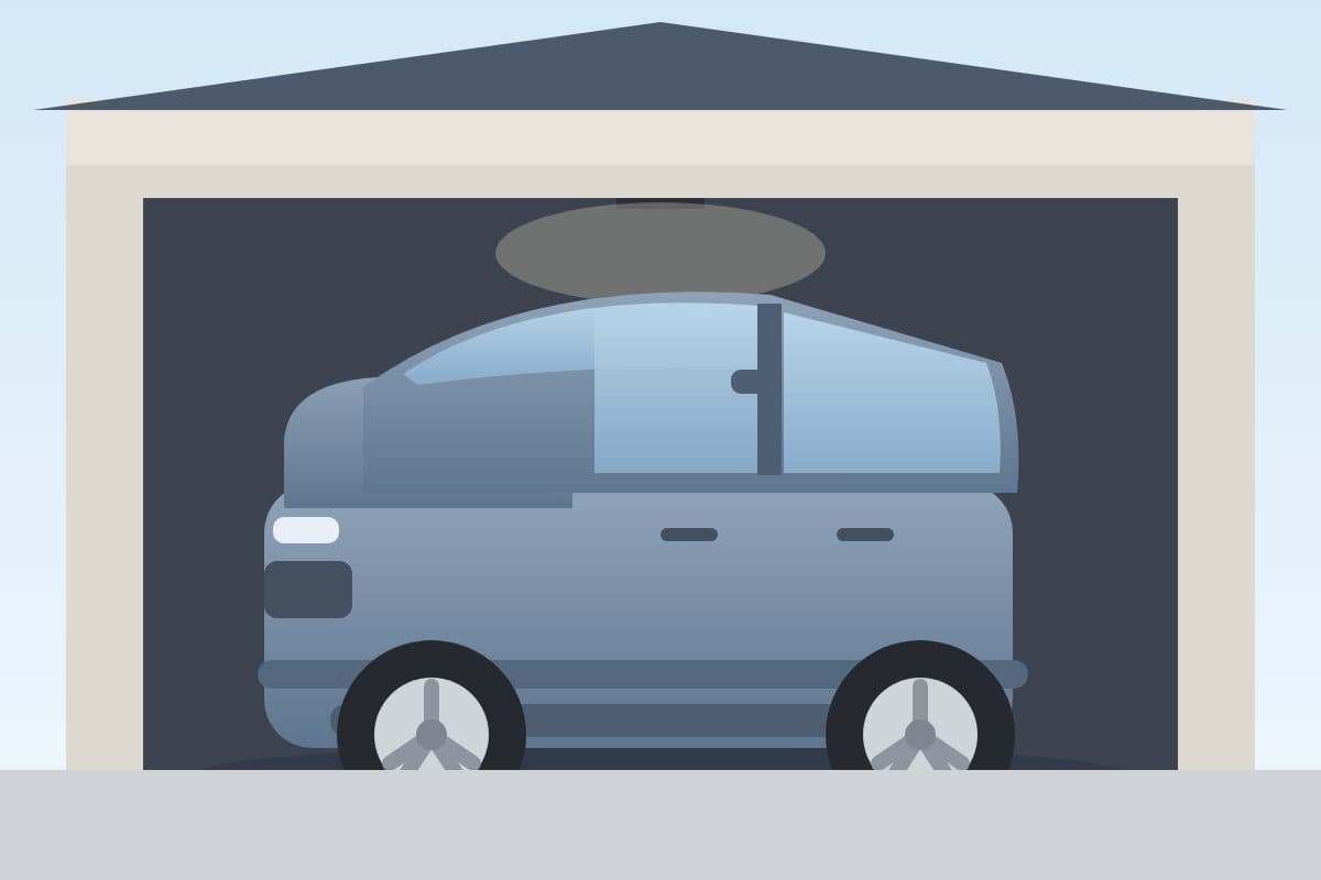 Lavage extérieur d'un VUS — illustration de démonstration — après le nettoyage